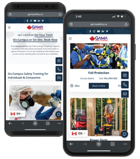 Gama Safety mobile app